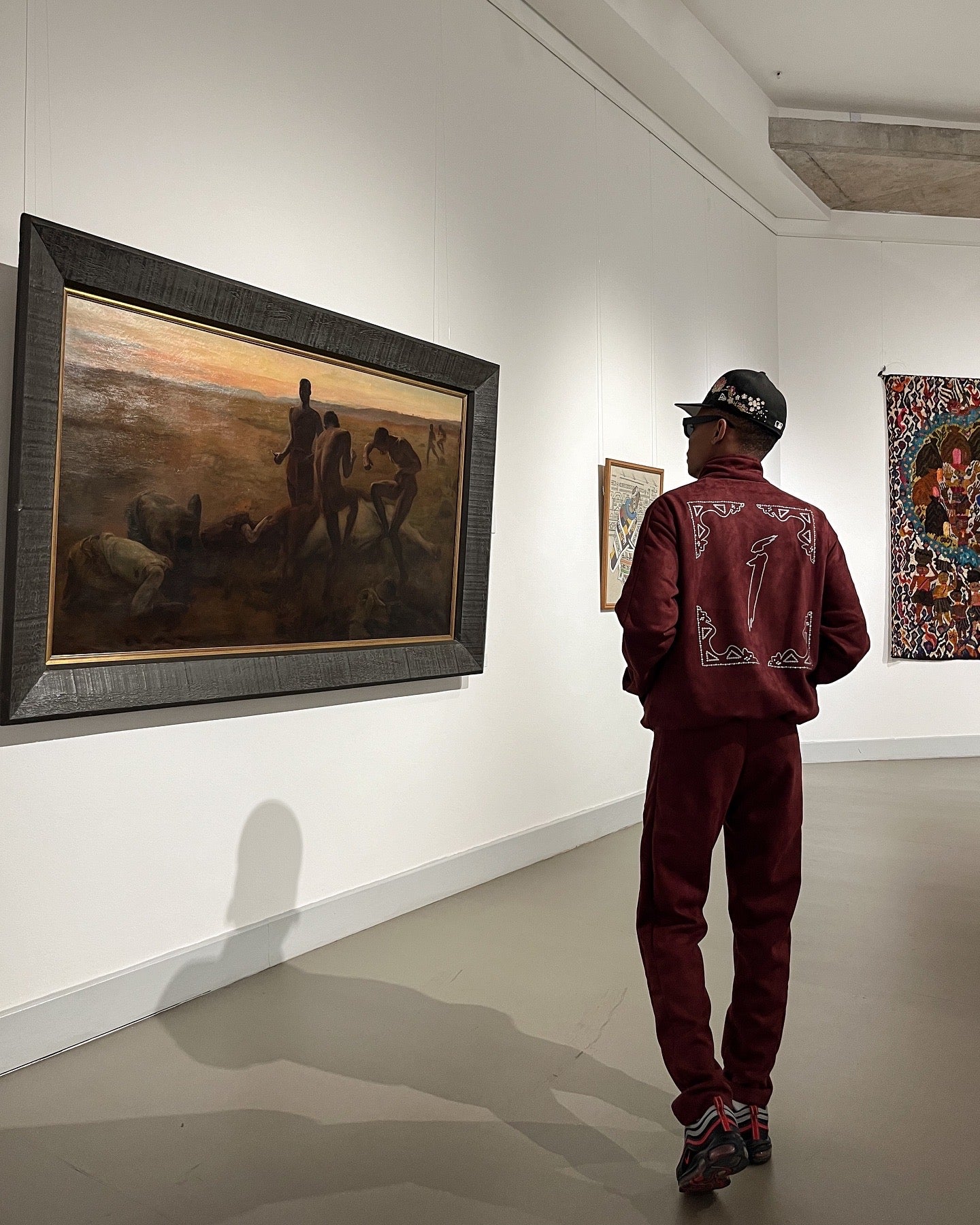 Big stunna swag suit (Maroon edition)