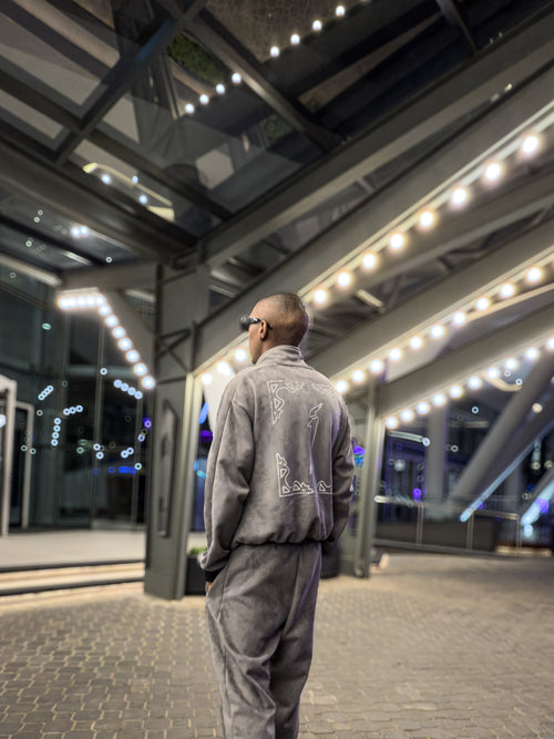 Big stunna suede suit