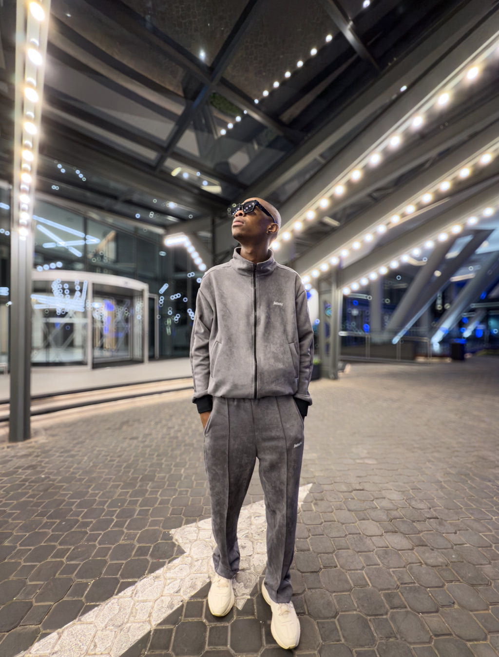 Big stunna suede suit