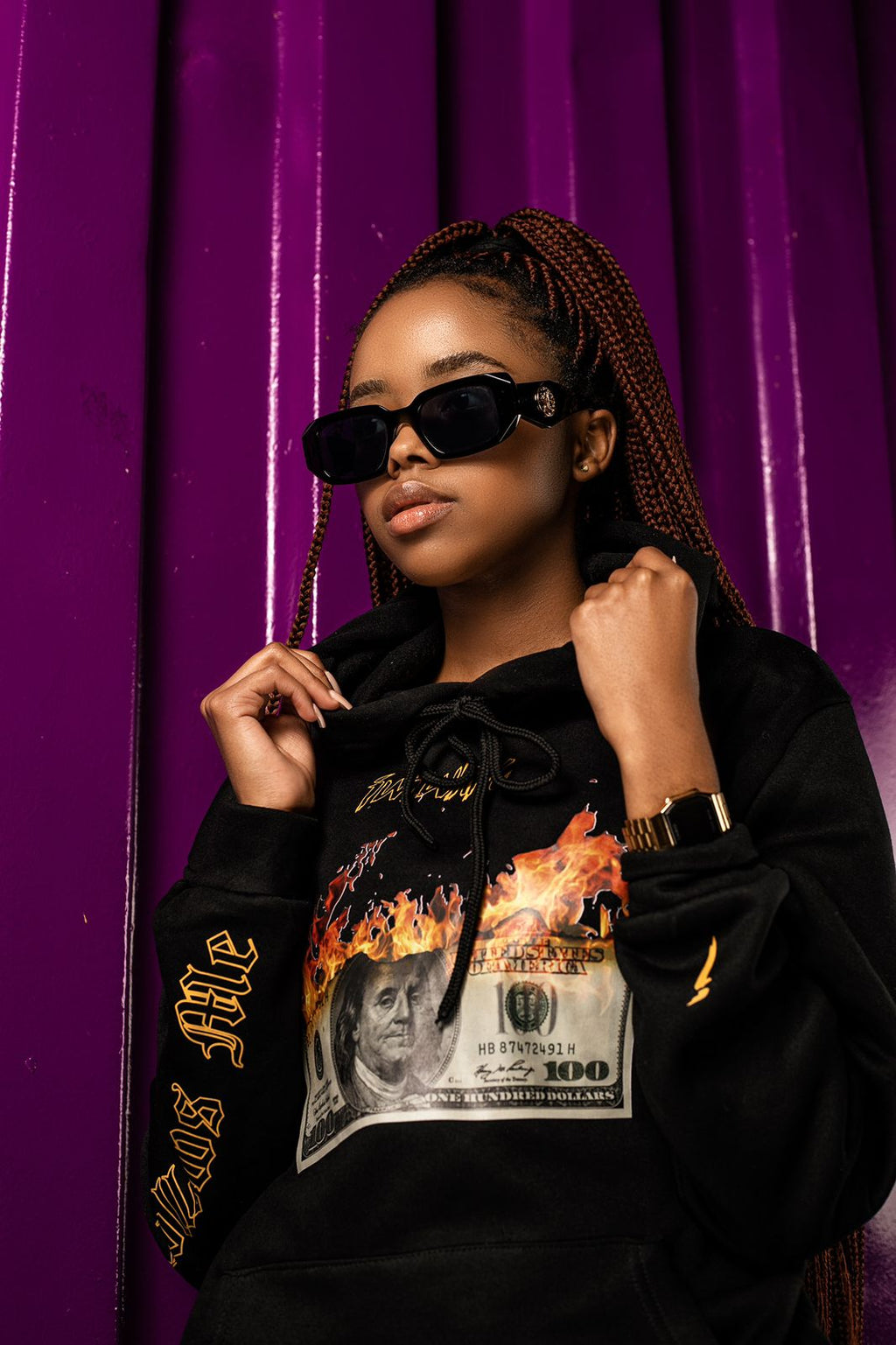 Money follows hoodie